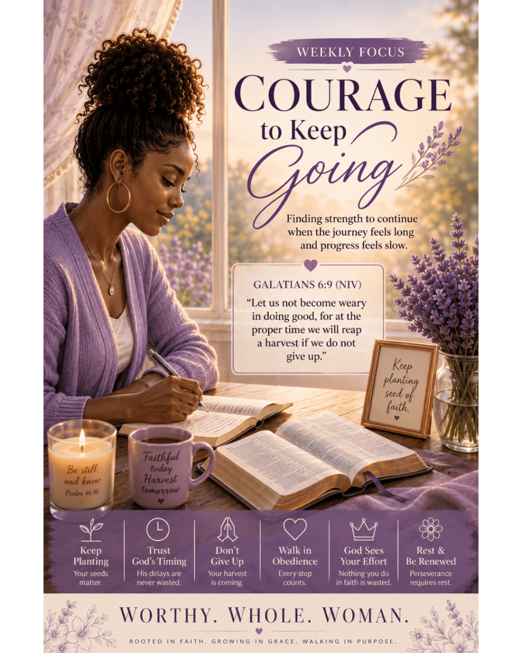 Courage to Keep Going